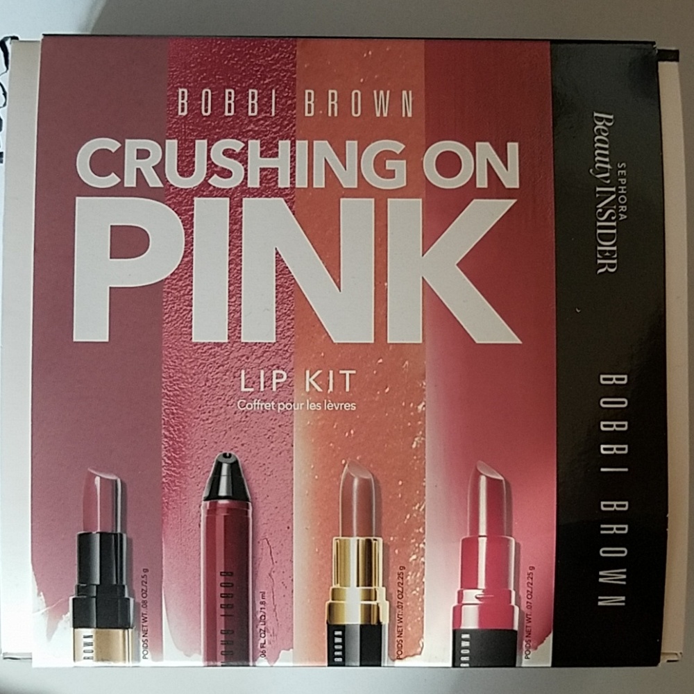 Bobbi Brown Crushing on Pink Lip Kit